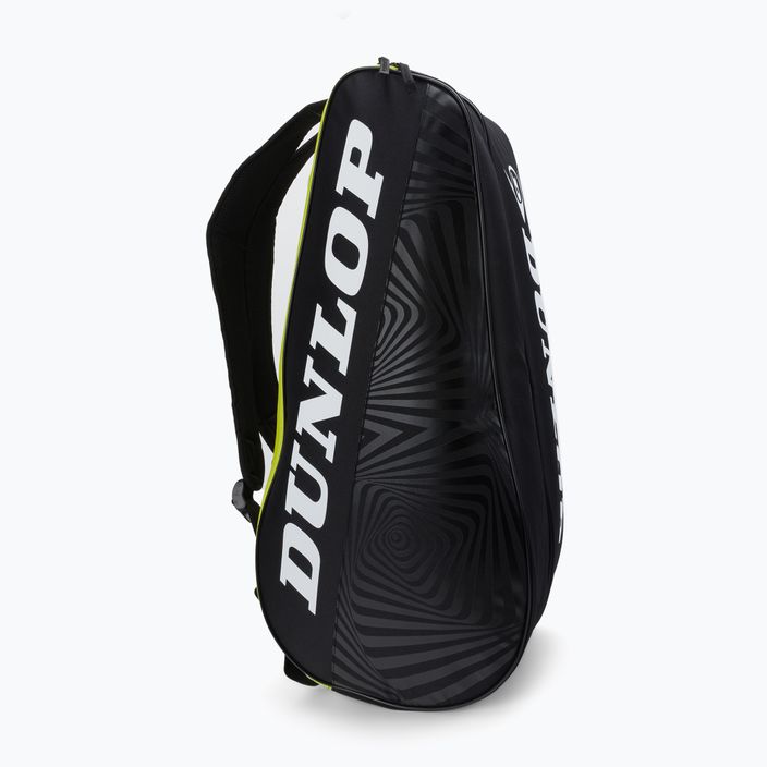 Dunlop D Tac Sx-Club 6Rkt tennis bag black and yellow 10325362 2