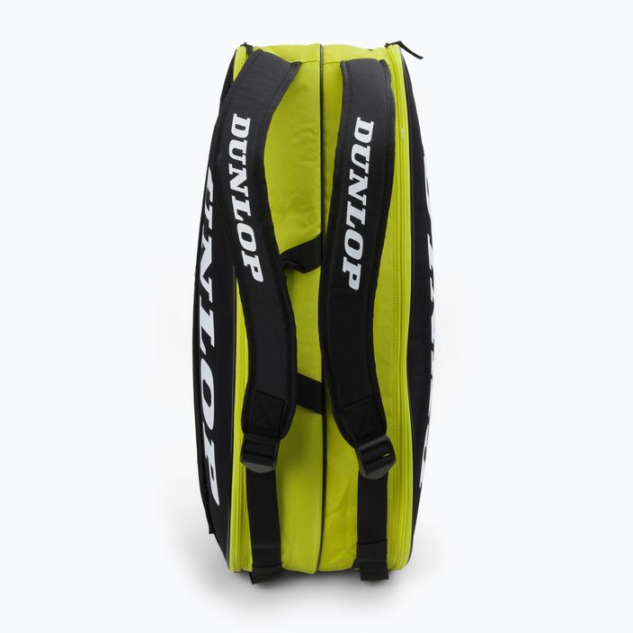 Dunlop D Tac Sx-Club 6Rkt tennis bag black and yellow 10325362 5