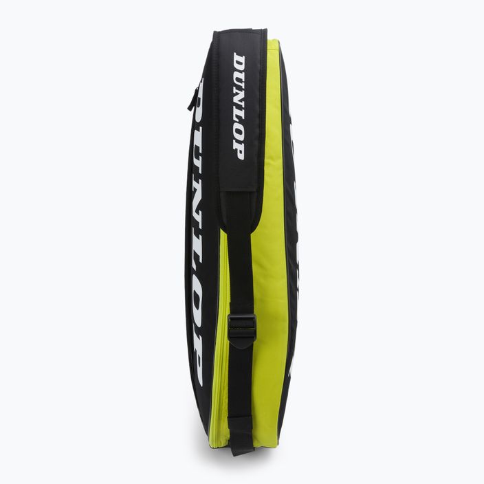Dunlop D Tac Sx-Club 3Rkt tennis bag black and yellow 10325363 5