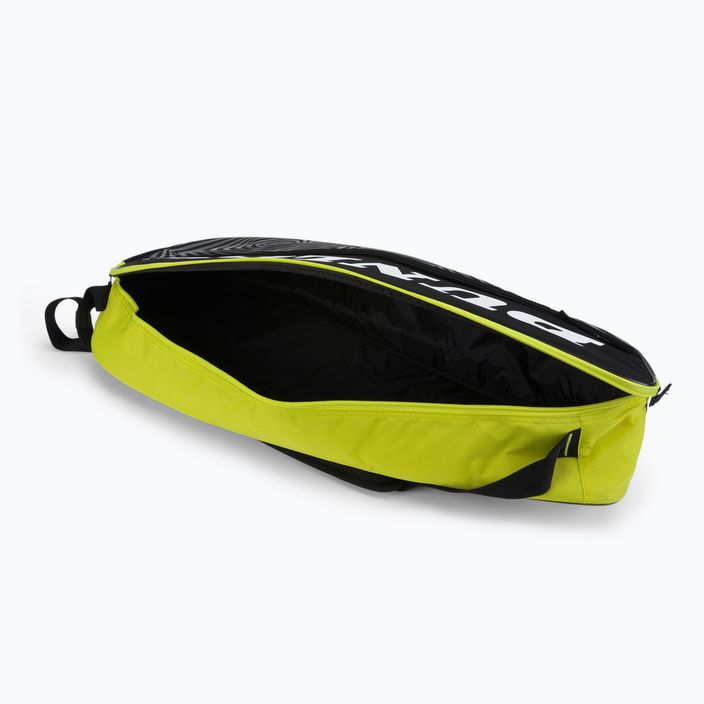 Dunlop D Tac Sx-Club 3Rkt tennis bag black and yellow 10325363 6