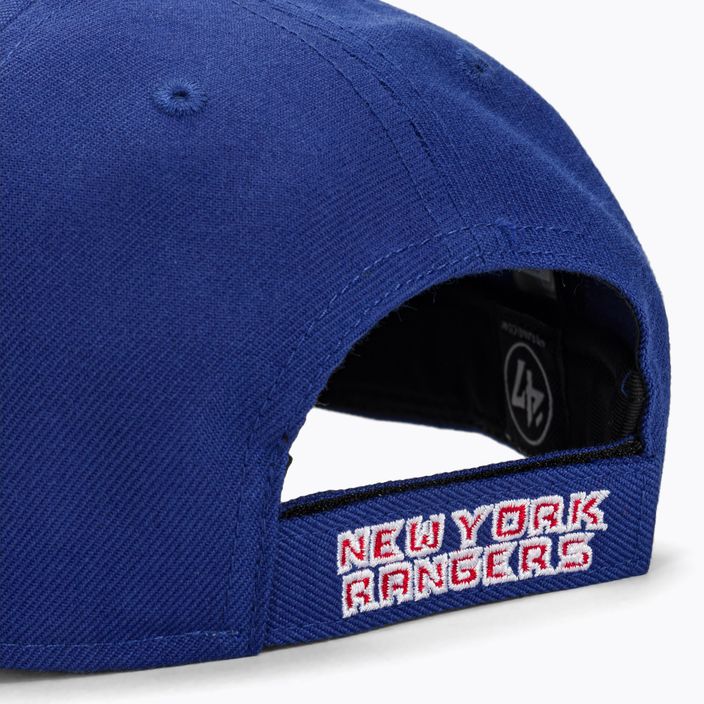 47 Brand NHL New York Rangers MVP royal blue baseball cap 3