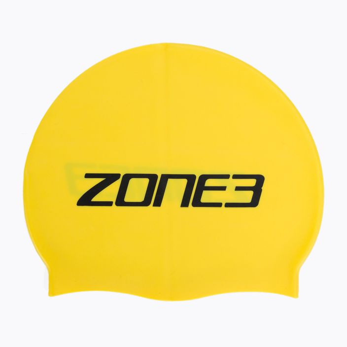 ZONE3 High Vis swimming cap yellow SA18SCAP115