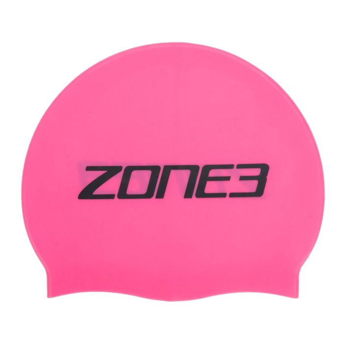 ZONE3 High Vis swimming cap pink SA18SCAP114 2