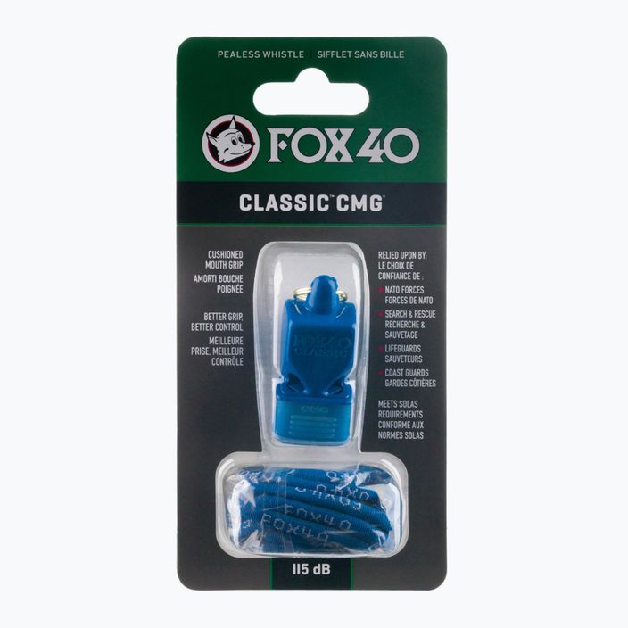 Fox 40 Classic CMG whistle blue 9603