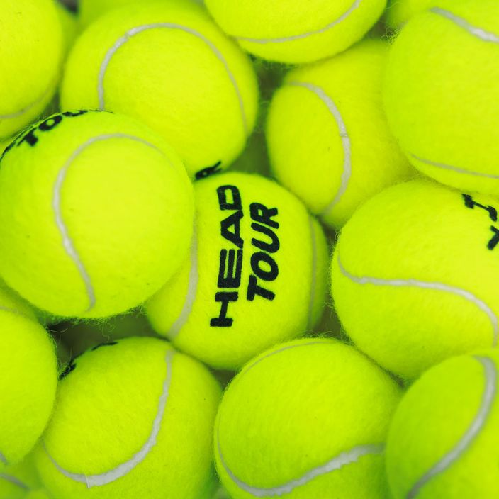 HEAD Tour tennis balls 4 pcs yellow 570704 8