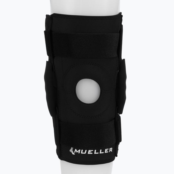 Mueller Hinged Wraparound Knee Brace black 53137 2