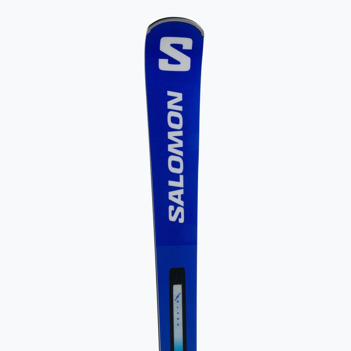 Salomon S Race GS 10 + M12 GW blue and white downhill skis L47038300 8