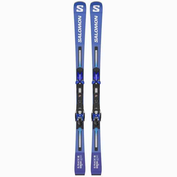 Salomon S Race SL Pro + X12 TL GW downhill skis blue L47037800 10