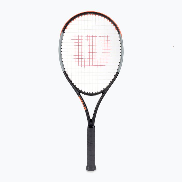 Wilson Burn 100 V4.0 tennis racket black and orange WR044710U