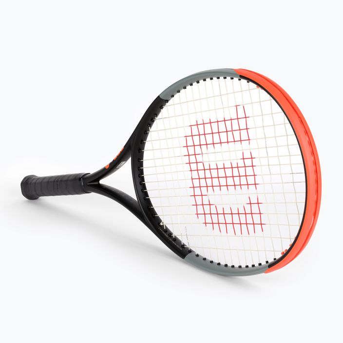 Wilson Burn 100 V4.0 tennis racket black and orange WR044710U 2