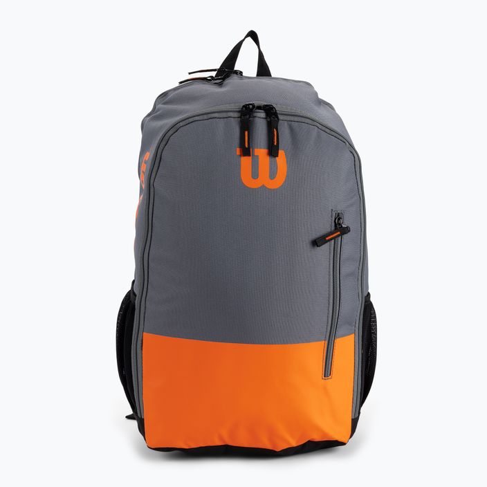 Wilson Team tennis backpack grey-orange WR8009901