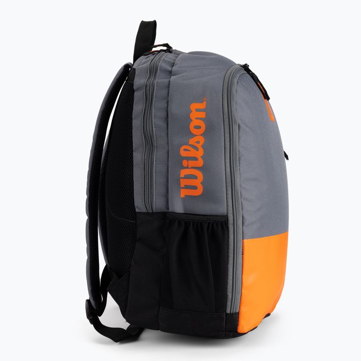 Wilson Team tennis backpack grey-orange WR8009901 2