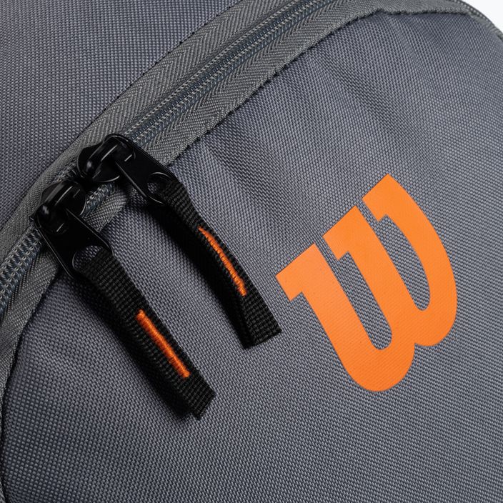 Wilson Team tennis backpack grey-orange WR8009901 5