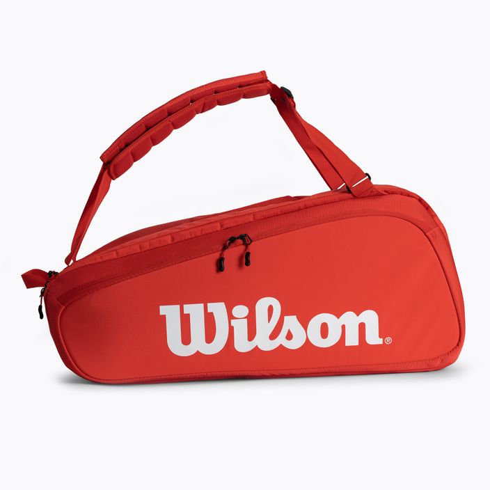 Wilson Super Tour 9 PK tennis bag red WR8010501 2