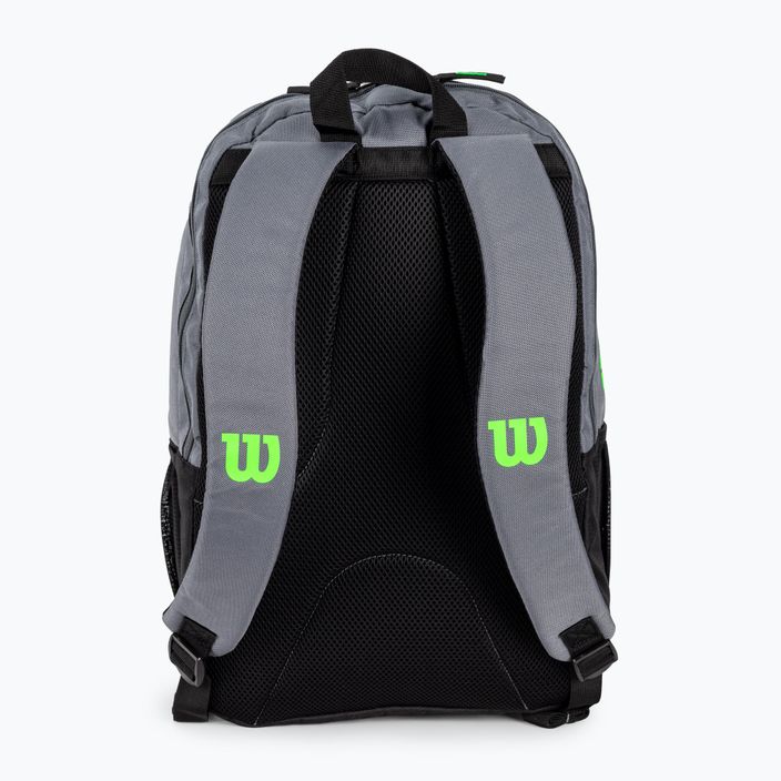 Wilson Team tennis backpack grey-green WR8009903001 2