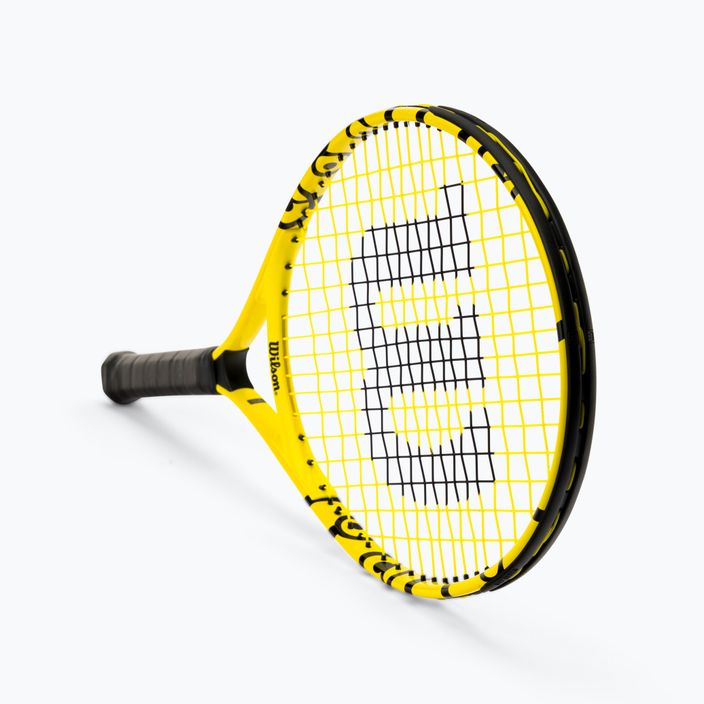 Children's tennis racket Wilson Minions Jr 23 yellow/black WR069110H+ 2