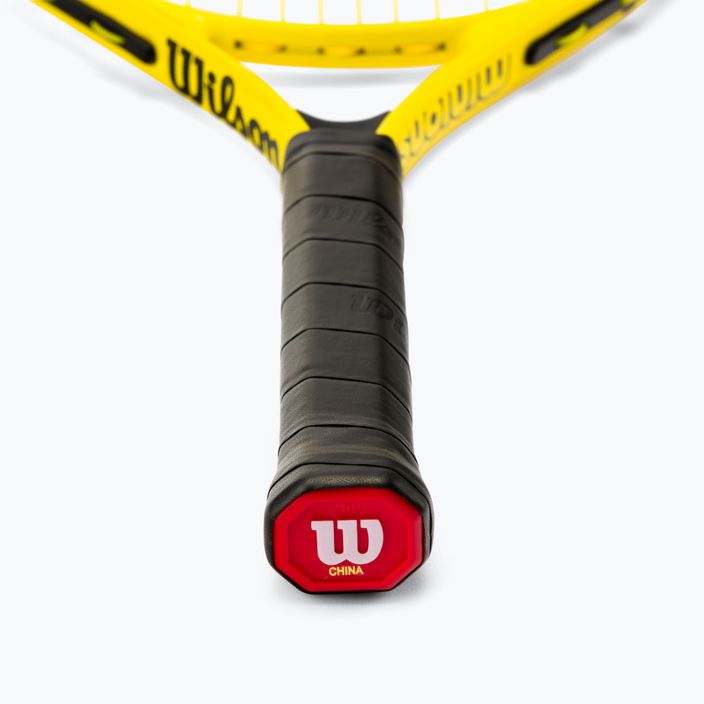 Children's tennis racket Wilson Minions Jr 23 yellow/black WR069110H+ 3
