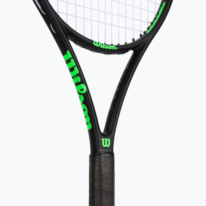 Wilson Blade Feel 103 tennis racket black-green WR083310U 5