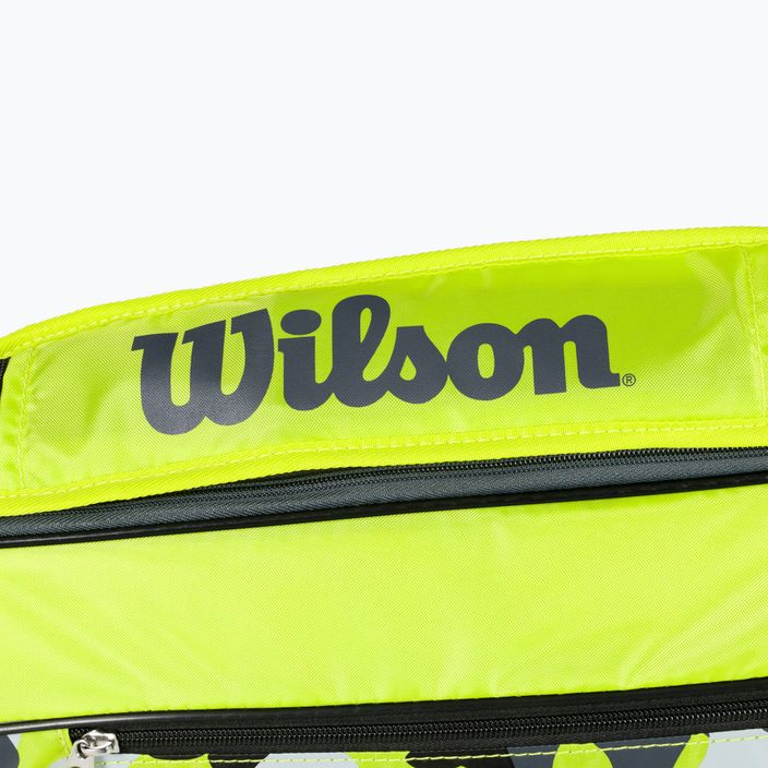 Children's tennis bag Wilson Junior Racketbag yellow WR8017802001 3