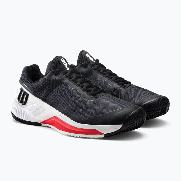 Wilson Rush Pro 4.0 Clay men's tennis shoes black WRS329440 5