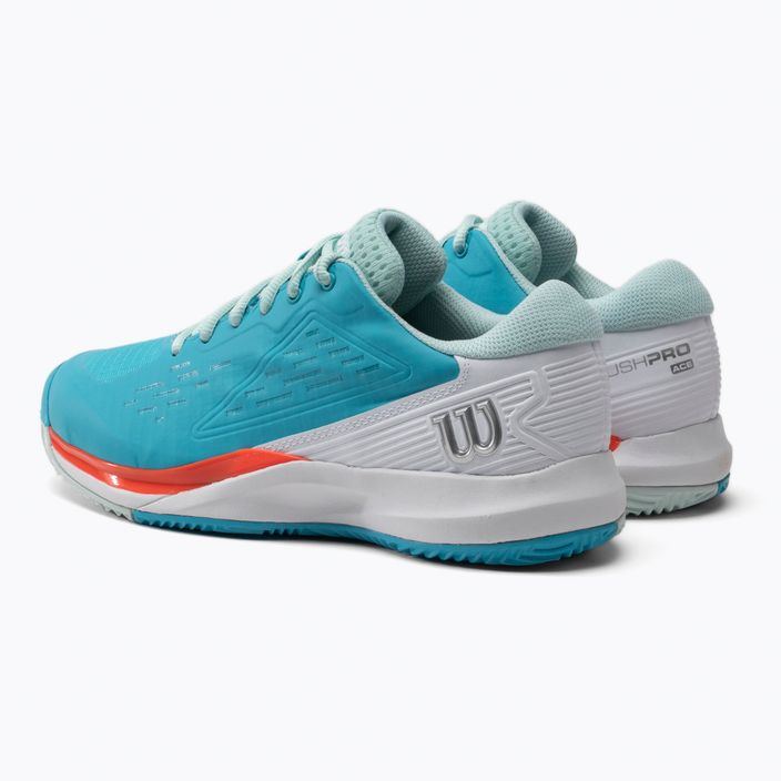 Women's tennis shoes Wilson Rush Pro Ace Clay blue WRS329560 3