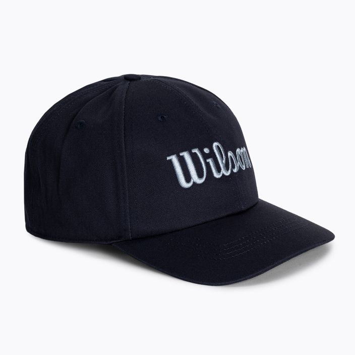 Men's Wilson Script Twill Hat navy blue WRA788607