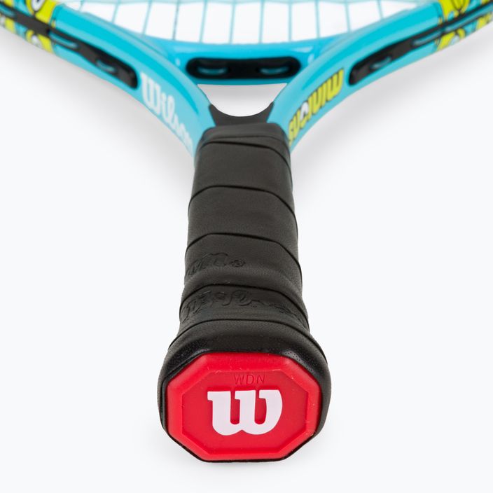 Wilson Minions 2.0 Jr 19 children's tennis racket blue/yellow WR097010H 5