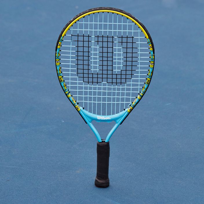 Children's tennis racket Wilson Minions 2.0 Jr 21 blue/yellow WR097110H 9