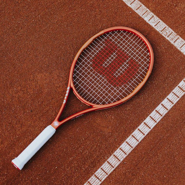 Wilson Roland Garros Team 102 tennis racket red and white WR085810U 7