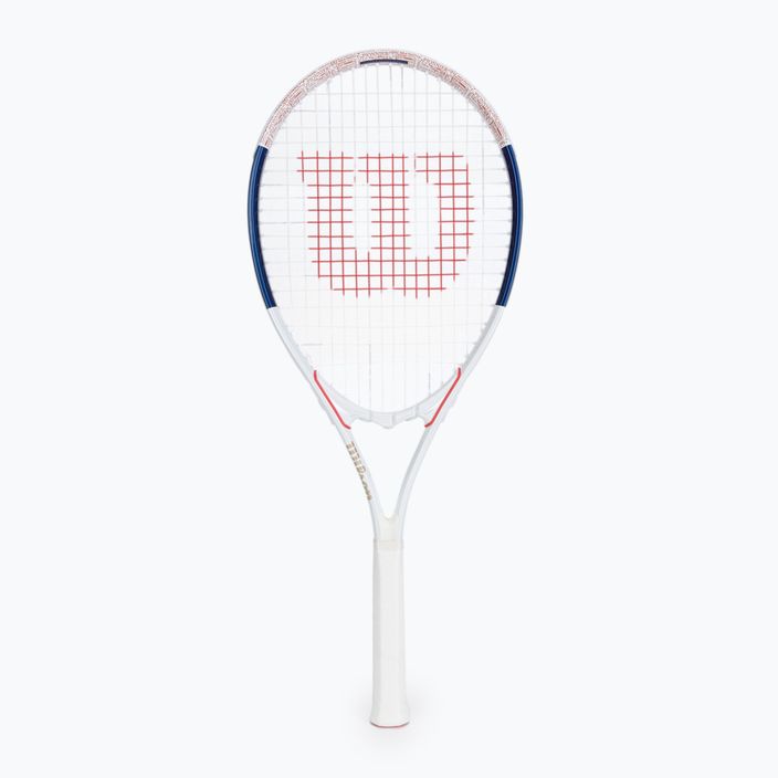 Wilson Roland Garros Elite tennis racket white and blue WR086110U