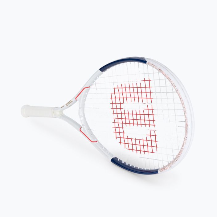 Wilson Roland Garros Elite tennis racket white and blue WR086110U 2