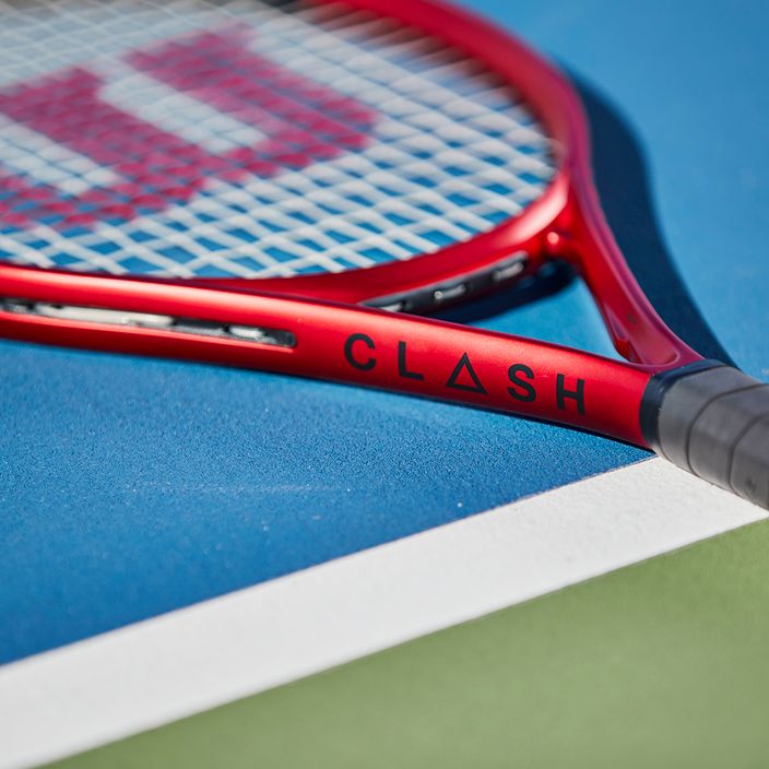 Wilson Clash 25 V2.0 children's tennis racket red WR074710U 9