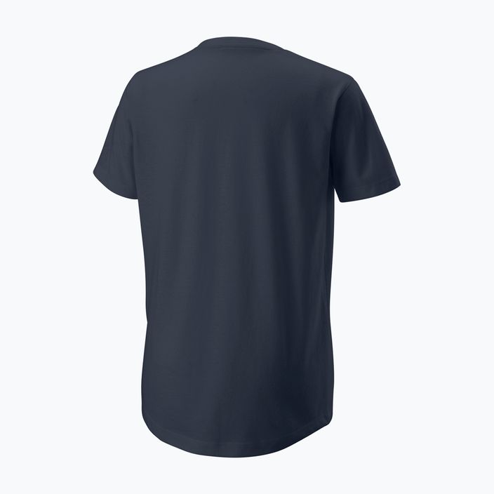 Children's tennis shirt Wilson Emoti-Fun Tech Tee navy blue WRA807401 6