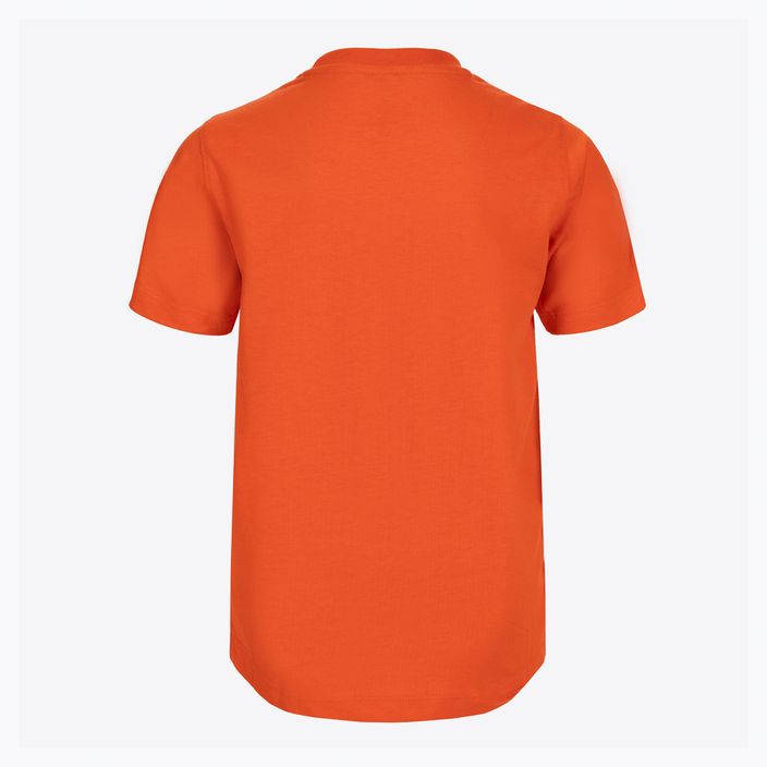 Children's tennis shirt Wilson Emoti-Fun Tech Tee orange WRA807403 2