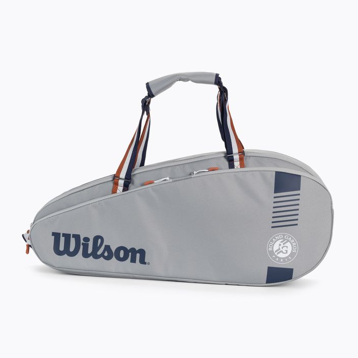 Wilson Team 6 Pack Rolland Garros tennis bag grey WR8019101001 2
