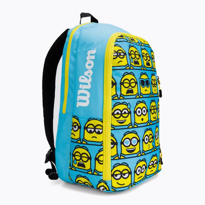 Wilson Minions 2.0 Team blue/yellow children's tennis backpack WR8020401001 2