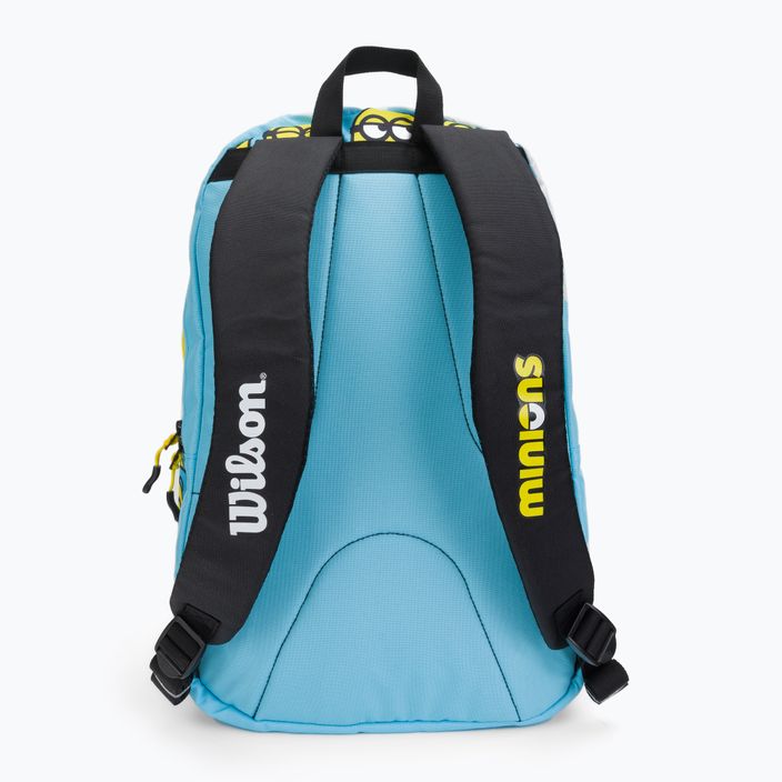 Wilson Minions 2.0 Team blue/yellow children's tennis backpack WR8020401001 3