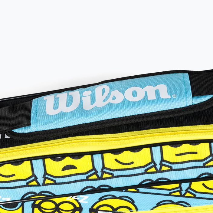 Wilson Minions 2.0 Team 3 Pack children's tennis bag blue/yellow WR8020301001 3