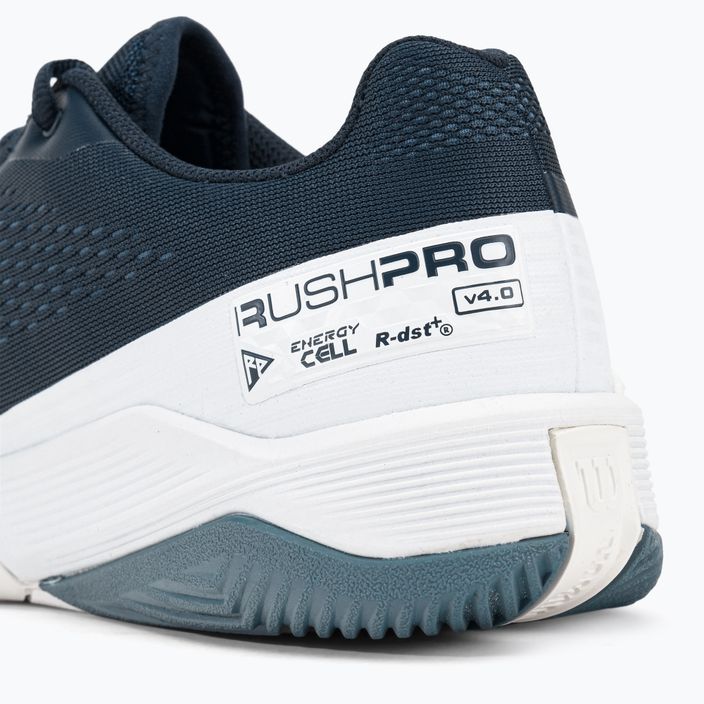 Men's tennis shoes Wilson Rush Pro 4.0 navy blue WRS330650 10