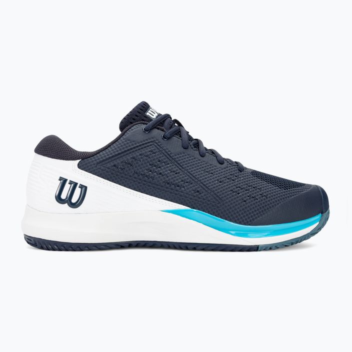 Wilson Rush Pro Ace men's tennis shoes navy blazer/white/blue atoll 2