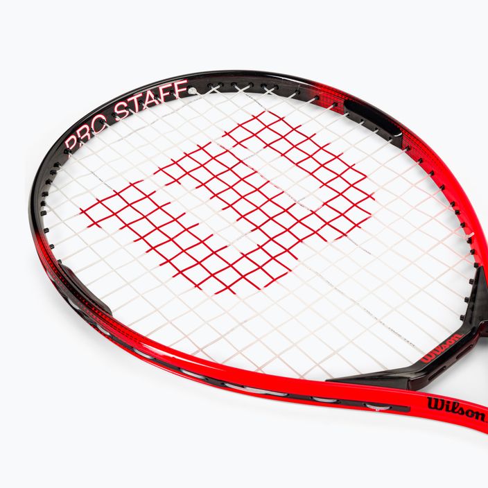 Wilson Pro Staff Precision 21 red/black children's tennis racket WR118110H 5