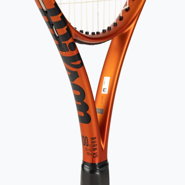 Wilson Burn tennis racket orange 100LS V5.0 orange WR109010 4
