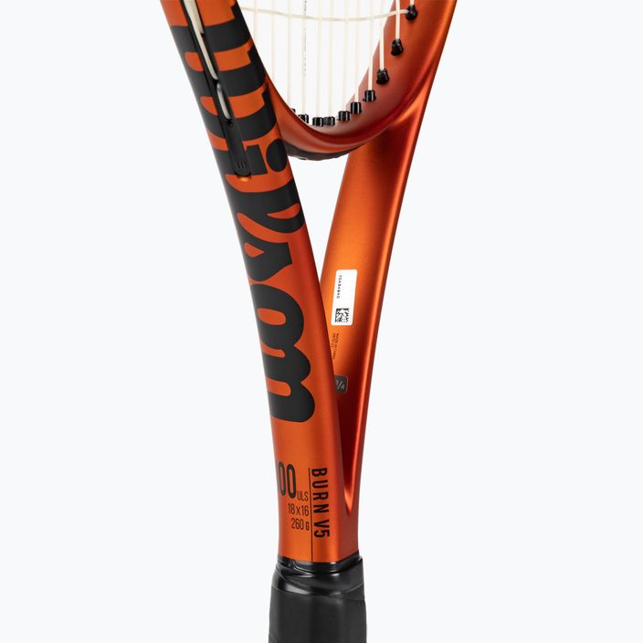 Wilson Burn 100ULS V5.0 tennis racket orange WR109110 4
