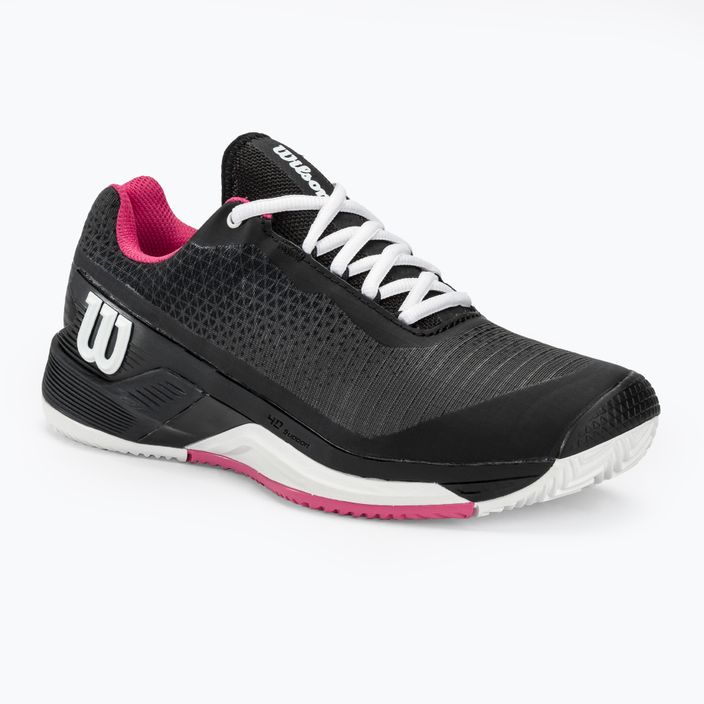 Women's tennis shoes Wilson Rush Pro 4.0 Clay black/hot pink/white