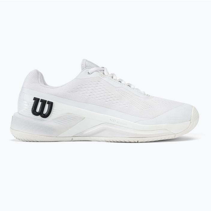 Men's tennis shoes Wilson Rush Pro 4.0 white/white/black 2