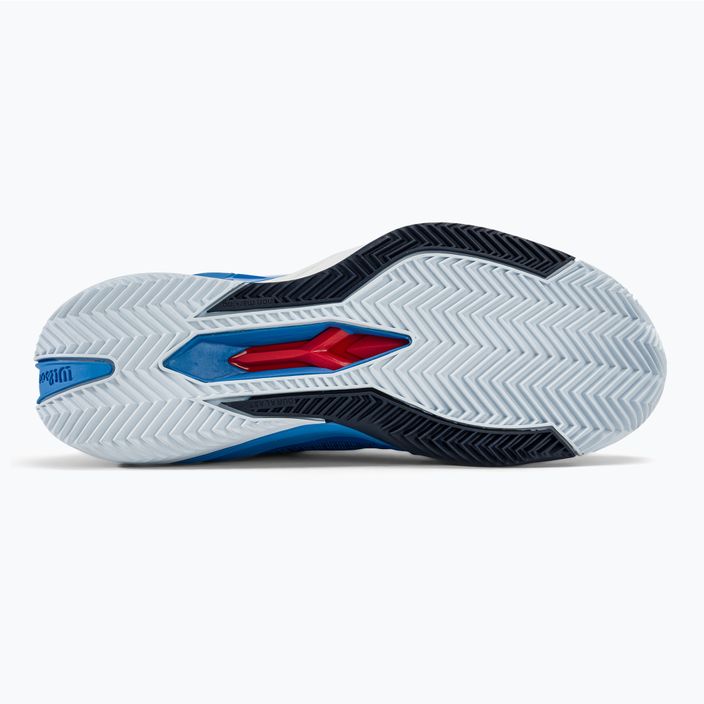 Wilson Rush Pro 4.0 Clay men's tennis shoes french blue/white/navy blazer 3