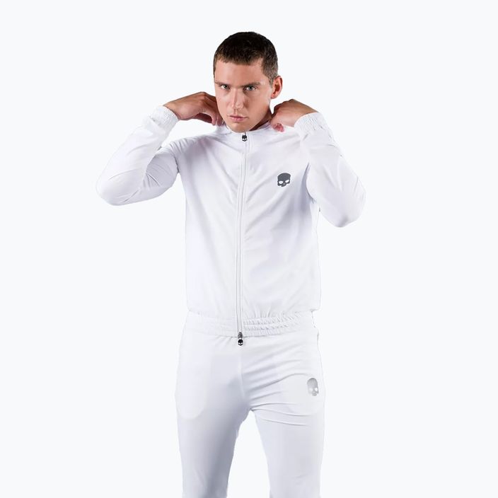Men's tennis sweatshirt HYDROGEN FZ white TC0003001 10