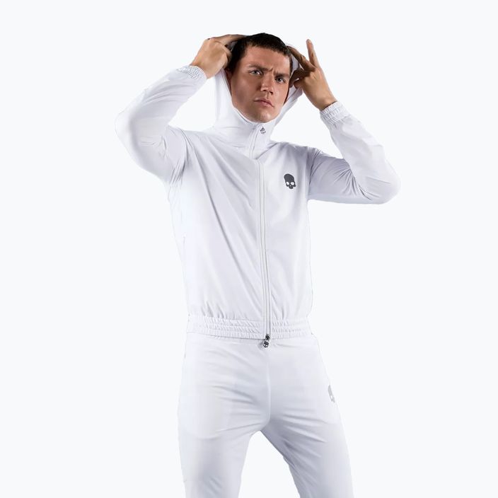 Men's tennis sweatshirt HYDROGEN FZ white TC0003001 6