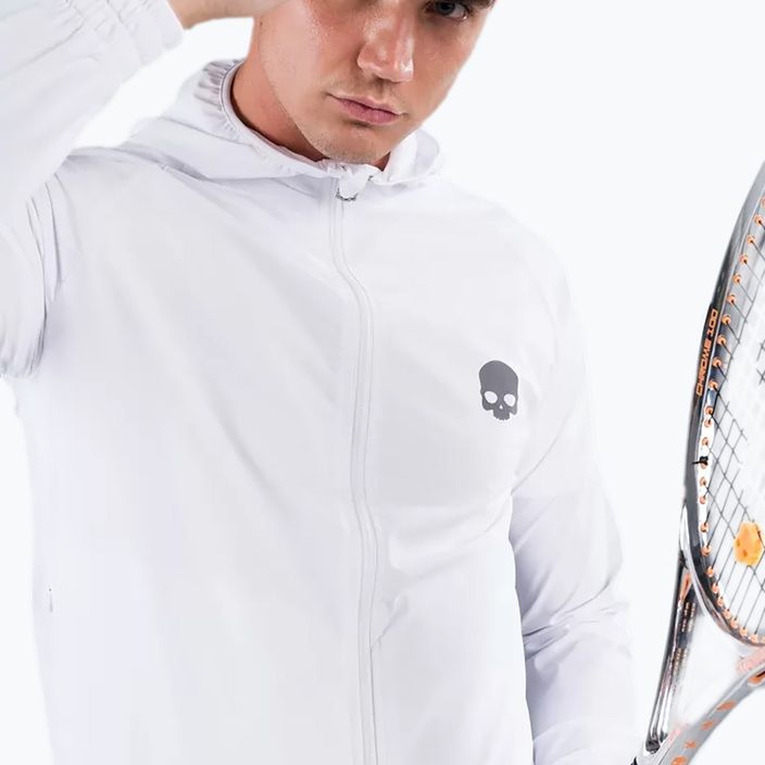 Men's tennis sweatshirt HYDROGEN FZ white TC0003001 7