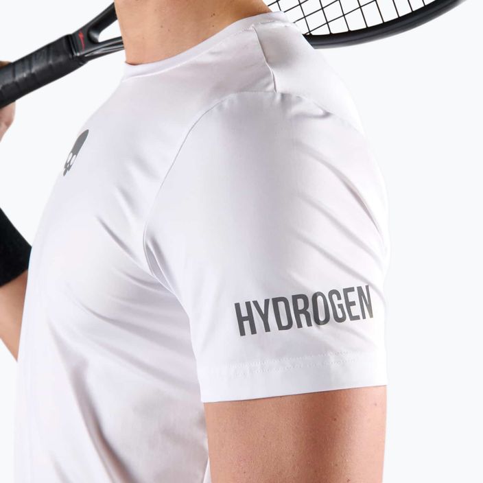 Men's tennis shirt HYDROGEN Basic Tech Tee white 3